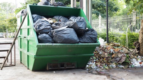 Eco-friendly rubbish removal process